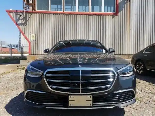 奔驰s450加长四驱版特价 黑棕深度实拍图片解析