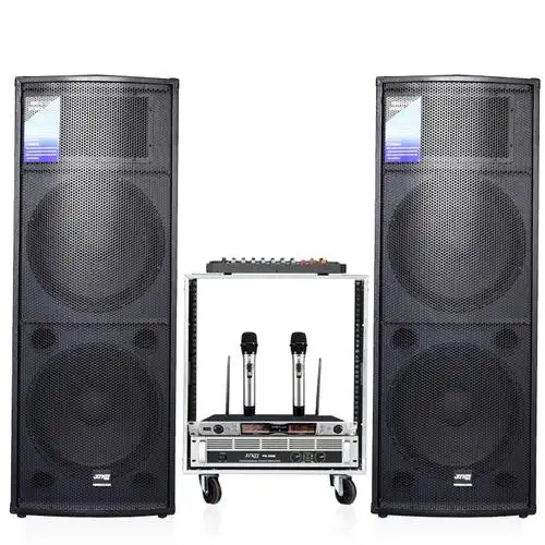 15寸专业舞台音箱大功率户外婚庆演出音响套装hifi音箱