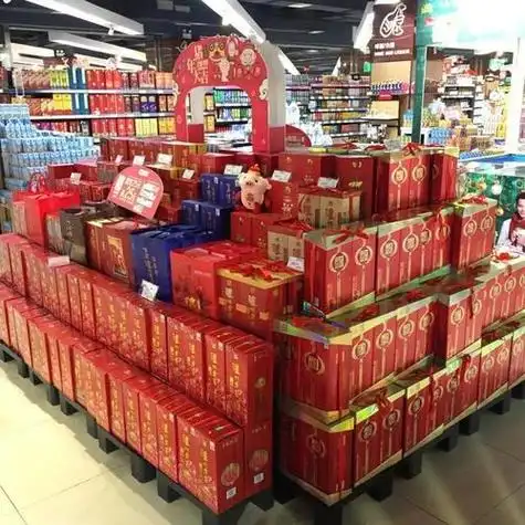 超市白酒怎么摆好看(超市白酒摆放造型图片)