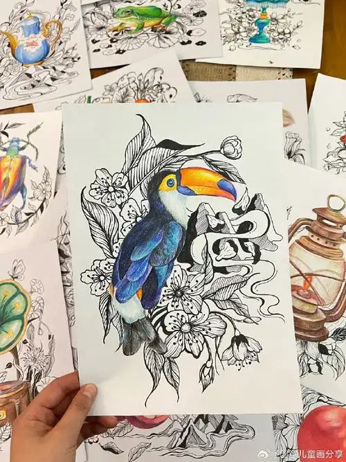 彩铅写实画##彩铅