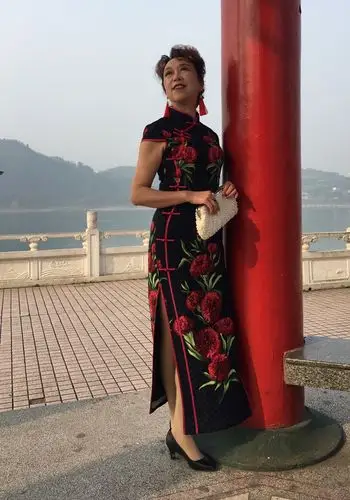 旗袍女人花 - 美篇