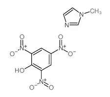 1-methylimidazole; 2,4,6-trinitrophenol结构式