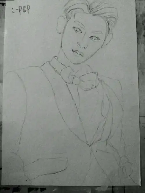 黄子韬卡通萌图简笔画