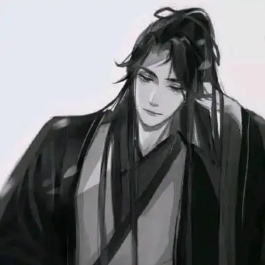 古风动漫头像男全部是黑白系比较拽的