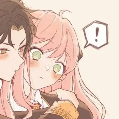 情侣头像 一人一半 分开动漫