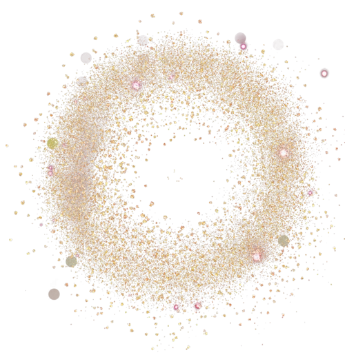 金粉发光特效光点图片