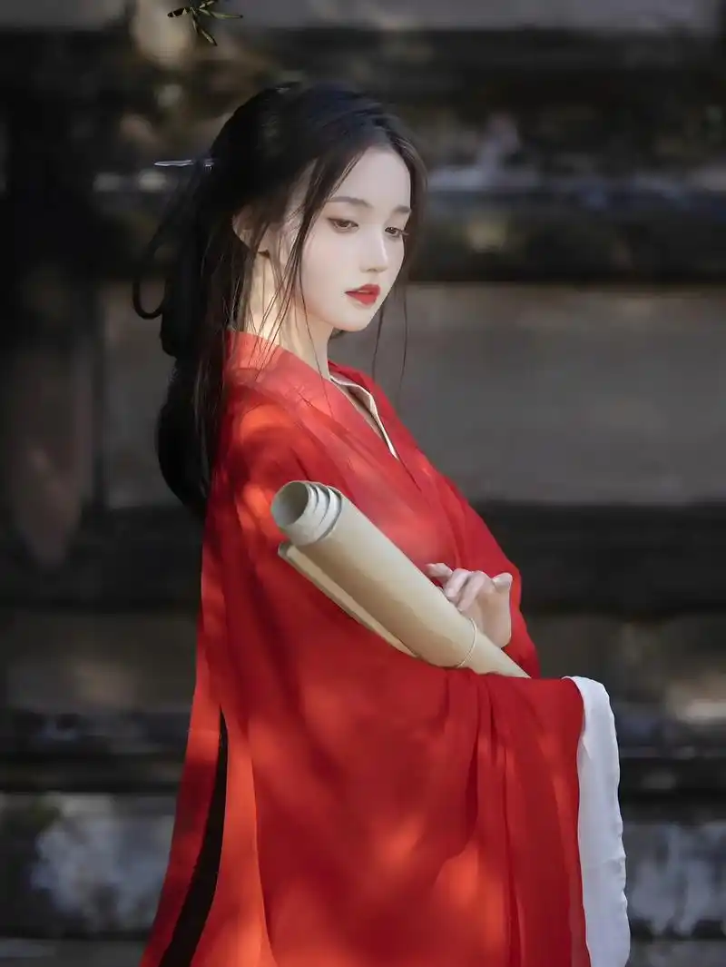 同是红衣 你喜欢哪一个#古风红衣 - 抖音