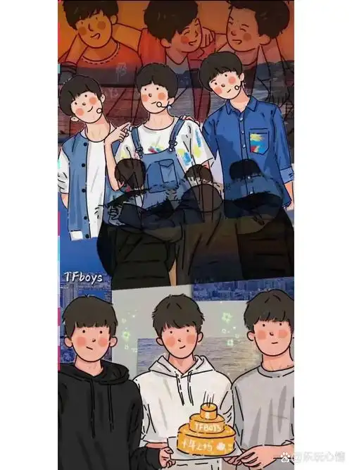tfboys壁纸🧡 tfboys 这么好看的壁纸是谁还没有