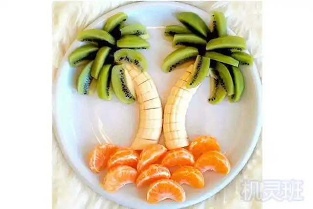 美食劳动课:适合儿童做的简单好看有创意水果拼盘(图文)10