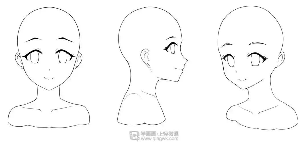 《基础头部转向练习—人物基础头部结构提升》by rh-6-043叉子