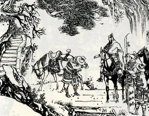 民间传奇:关二爷月下斩貂蝉