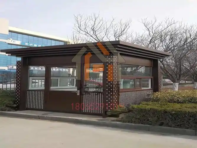福建保安岗亭款式保安收费岗亭效果图
