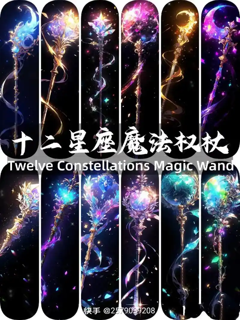 点赞,关注收藏.你喜欢十二星座魔法棒,还是星十二星座项链外班 - 抖音