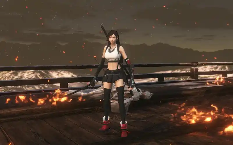 【只狼】 蒂法mod 用最简洁的方式击败老年苇名一心