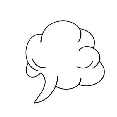 秋天的云朵的简笔画