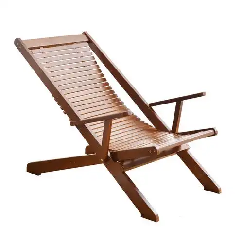 躺椅楠竹折叠休闲休闲椅椅子木质现代简约办公室时尚折叠椅