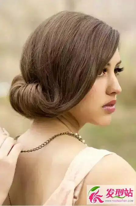 欧式宫廷新娘发型设计 优雅新娘发型图片