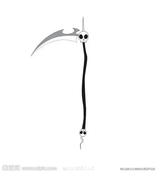 求死神镰刀的图片,动漫的也行.