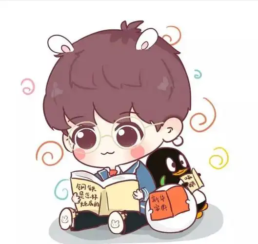 因为源哥有了新的阅读软件代言,所以小汤圆们也就此画出了一副和源哥