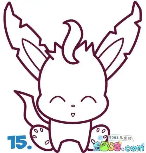 简笔画精灵仙子教程