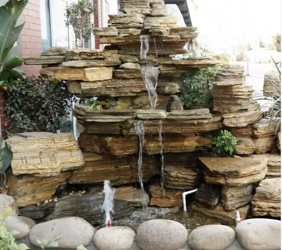 庭院假山鱼池设计 小型假山鱼池怎么做