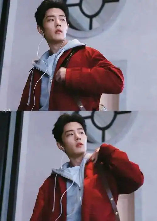 肖战##肖战我喜欢你#    红一身～  @x玖少年团肖战daytoy