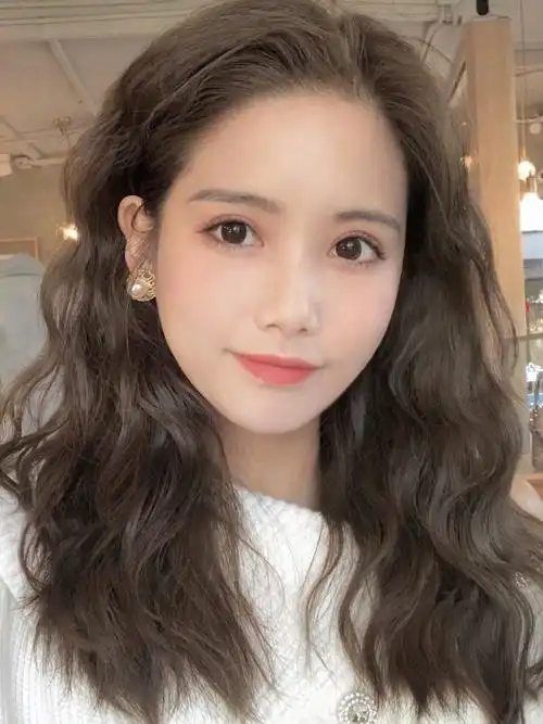 慵懒港风法式烫发长发女生都喜欢的烫发,中长发图片,发型图片