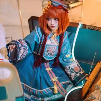 【万圣节cos】小僵尸cos服万圣节洛丽塔服装网红萬聖節殭屍套装女ita