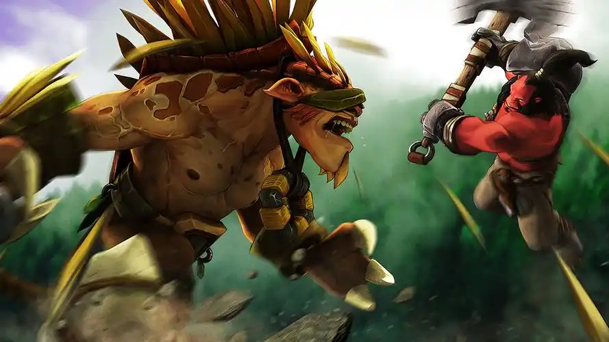 钢背兽图片dota2英雄图片