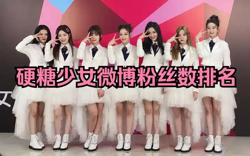 硬糖少女303微博粉丝数排名