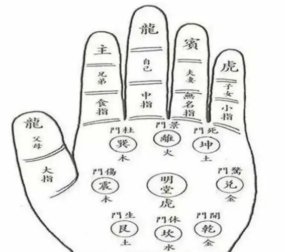 手相八卦十二宫掌握小诀窍自己就能看手相