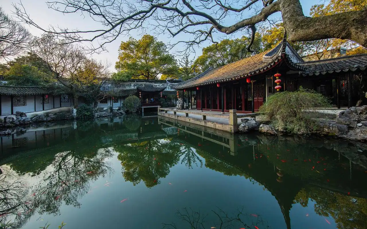 江南小镇同里古镇高清桌面壁纸高清大图预览1920x1200_风景壁纸下载