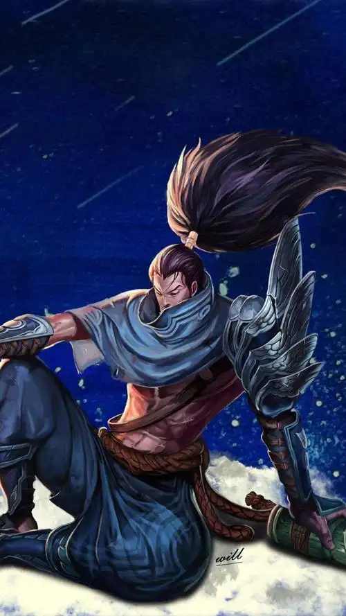 英雄联盟疾风剑豪亚索,高清图片,手机锁屏桌面-壁纸族