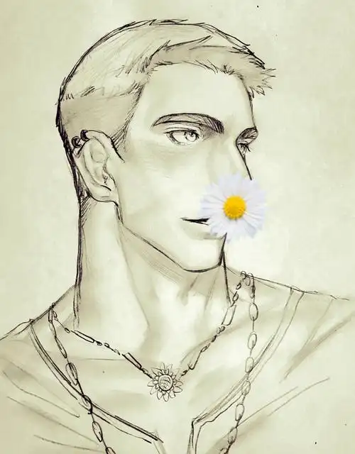 不知道什么时候画的寸头布拉金