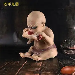 僵尸娃娃恐怖图片