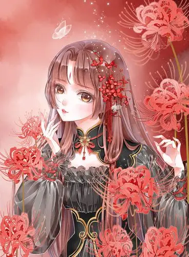 彼岸花木路吉插画师作品