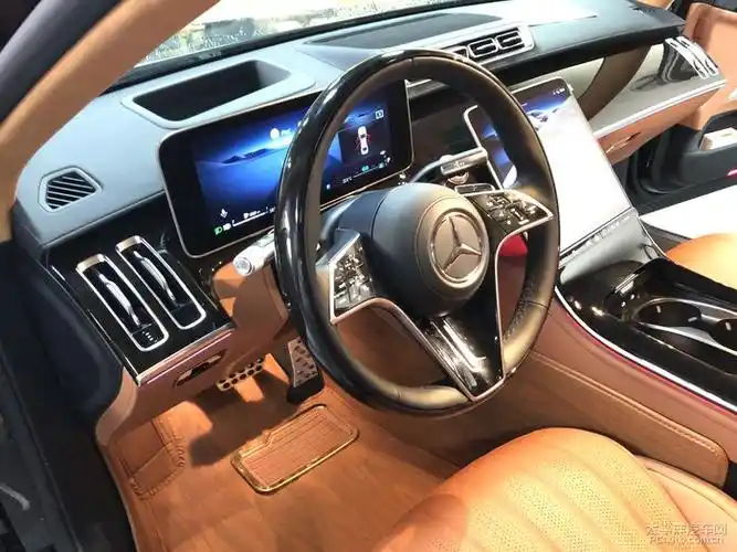 深受大众的热爱22款23款奔驰s400升级改款s500桃木方向盘原厂方向盘