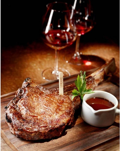 红酒与牛排,更加健康
