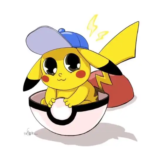 梦可宝 神奇宝贝~皮卡丘 ipad绘画 ~q版动漫人物 3