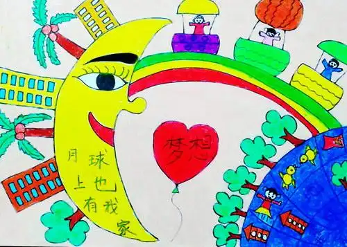 我的梦想 作者姓名: 任一博 作者年龄:8岁 作品类别: 简笔画 奖