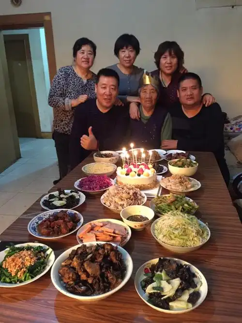老娘生日家庭宴会2016年12月7日