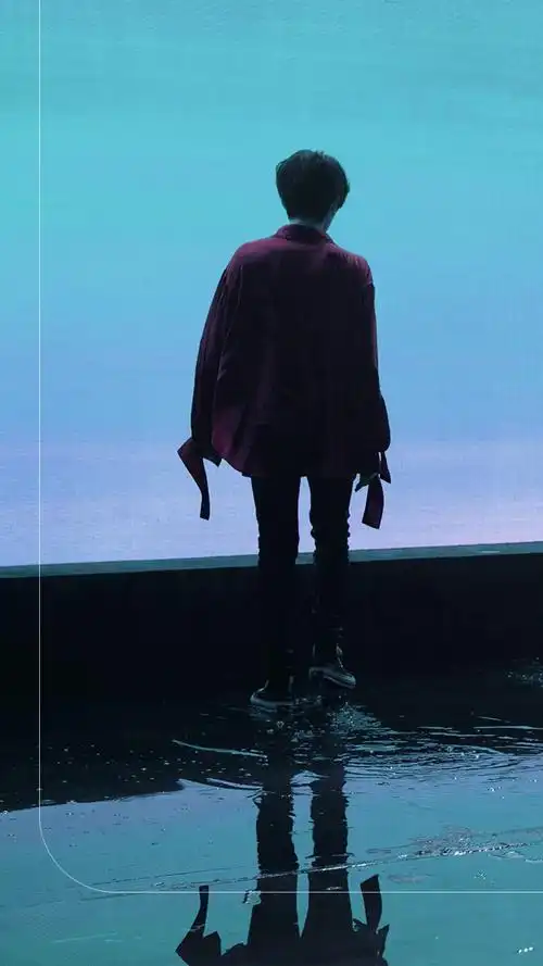 这个贺峻霖背影好有力量