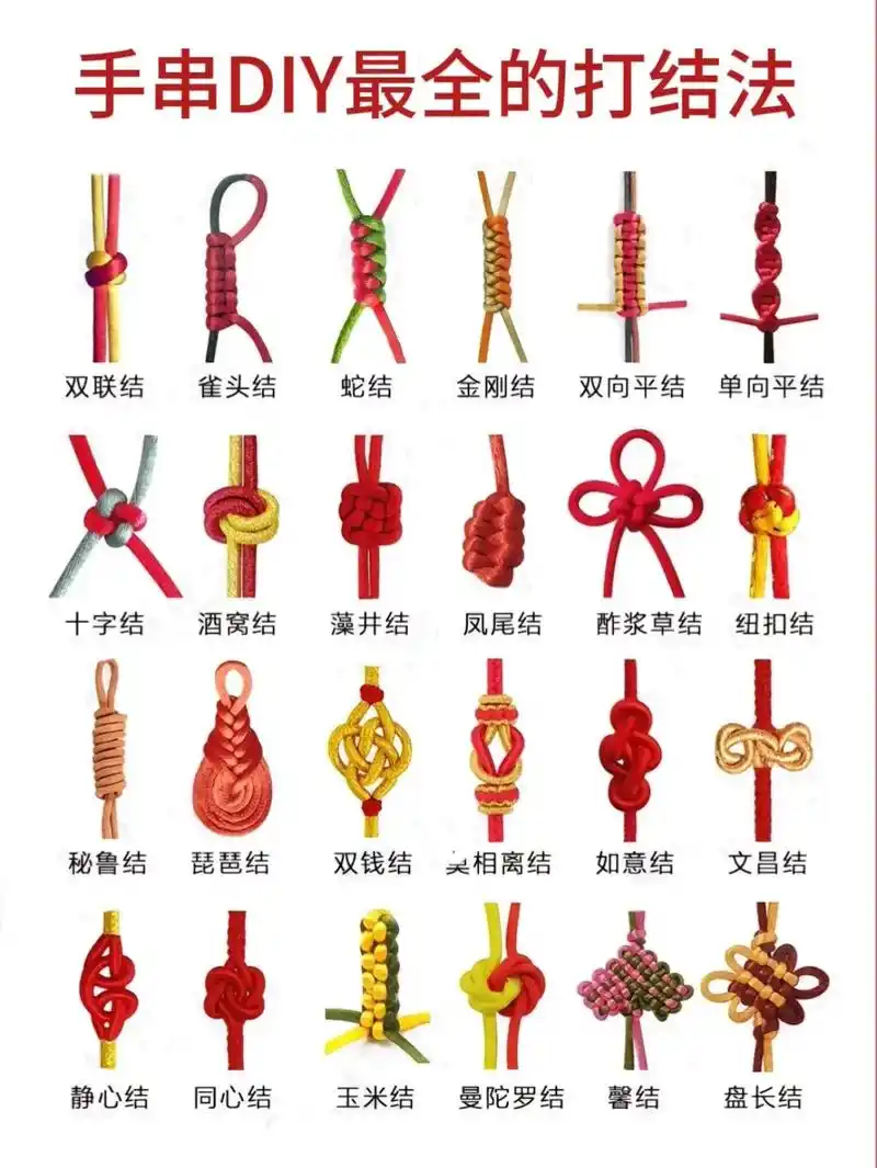 一学就会 #翡翠散珠diy #翡翠手串编织 #编绳教学 - 抖音