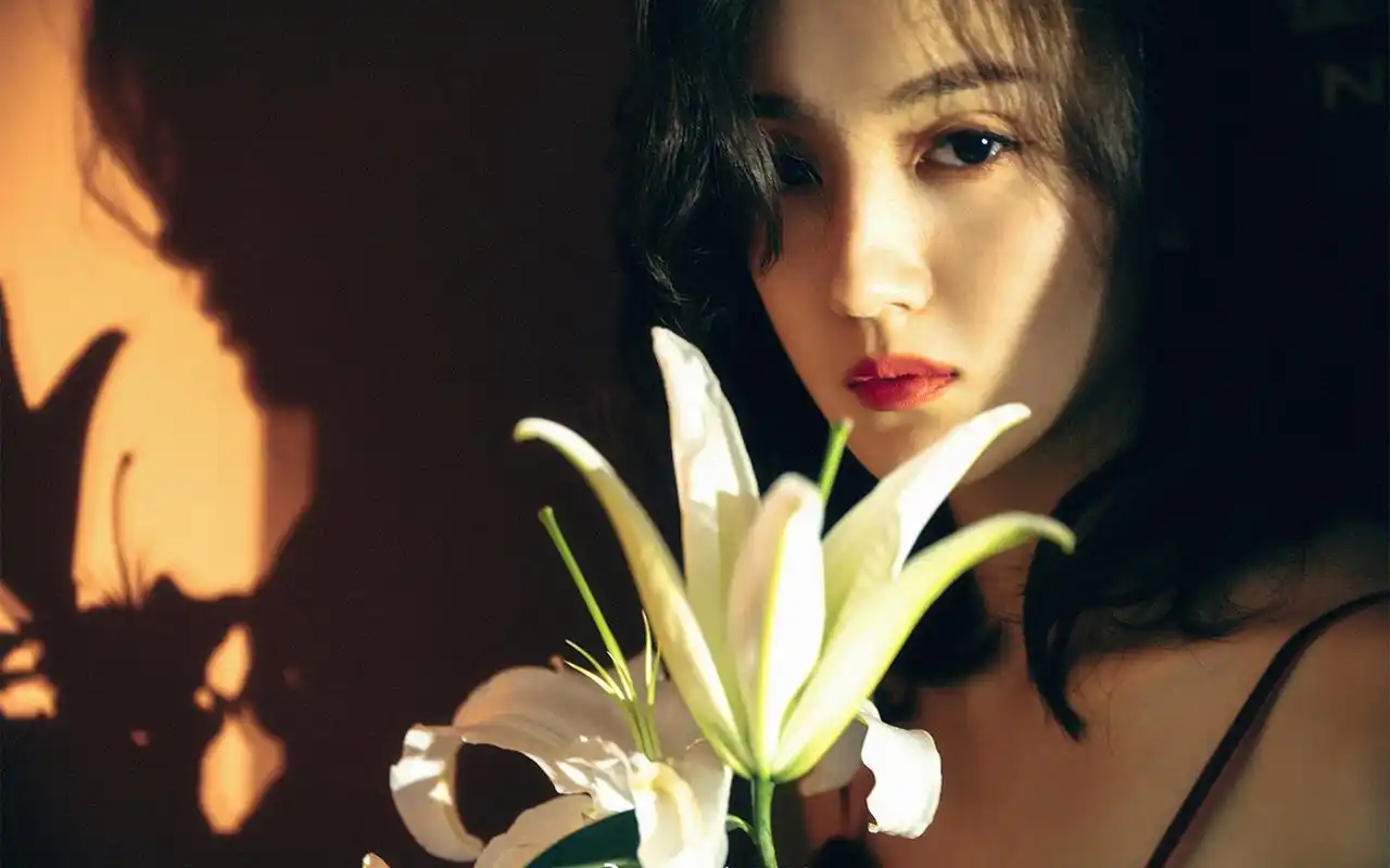 复古性感美女唯美高清桌面壁纸