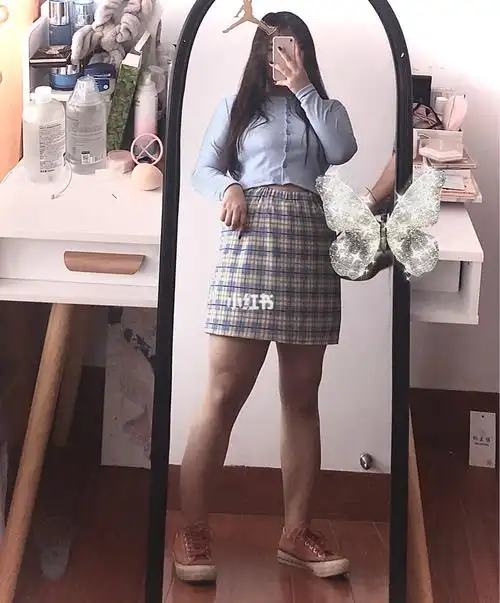 本人身高160体重160斤微胖穿搭