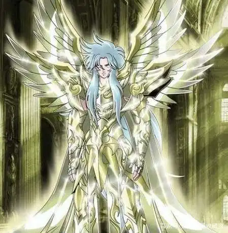 圣斗士星矢拥有弑神能力的黄金圣斗士而且他还是神的人间体