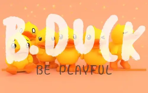 [b.duck]小黄鸭3d