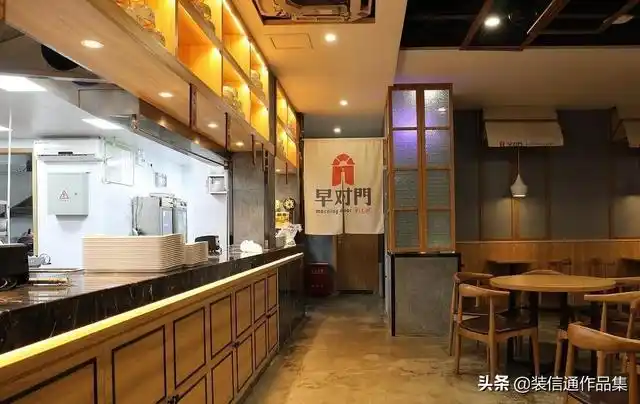 普通早餐店装修图片 15平方小吃店装修