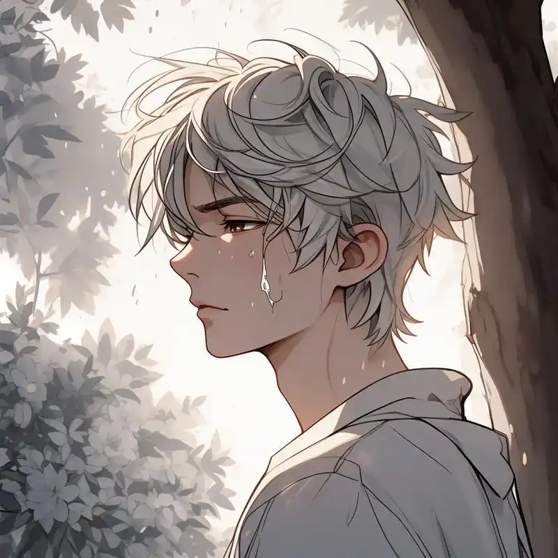 动漫伤感男生头像来啦92 动漫男生伤感头像,每一个细节都充满了故事