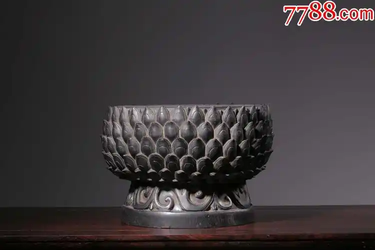 小叶紫檀莲花底座